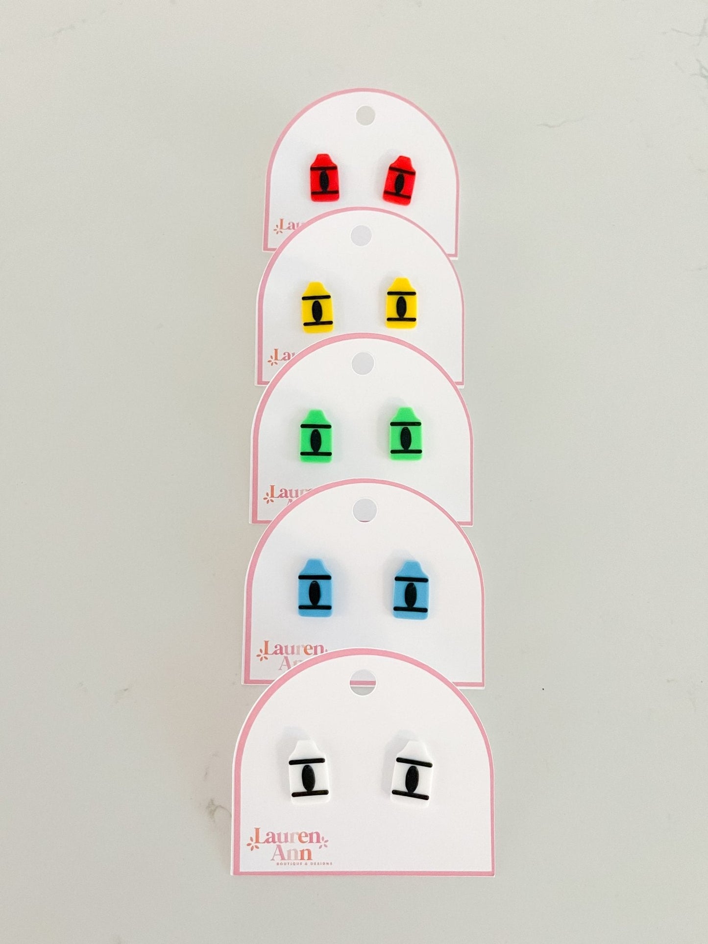 Crayon Studs