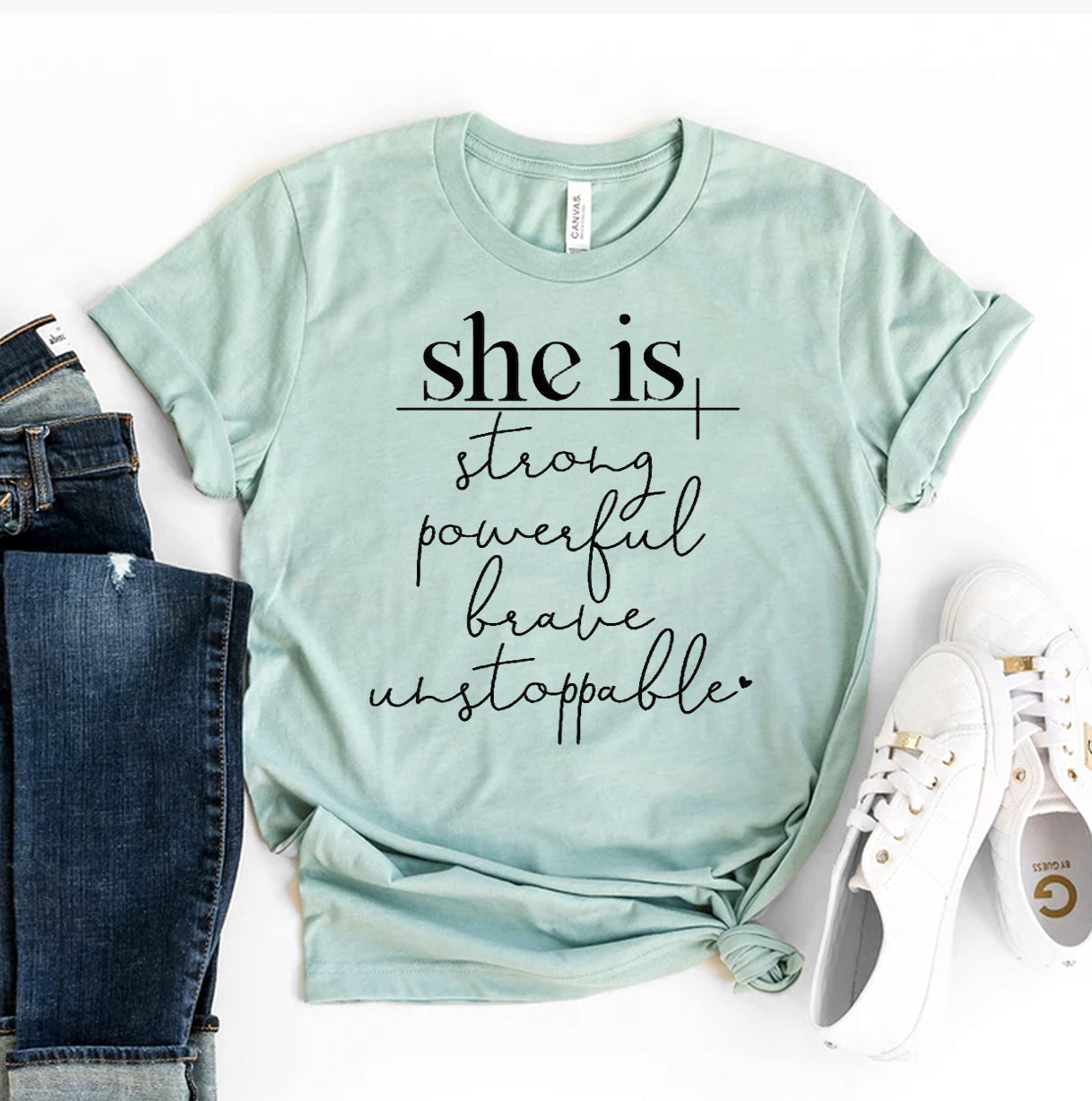 She Is Strong Powerful T-shirt