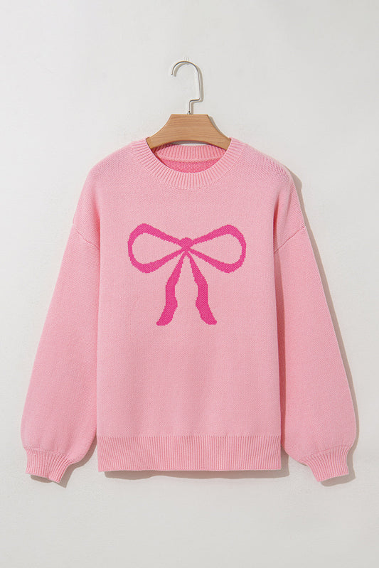 Ava Graphic Drop Shoulder Sweater