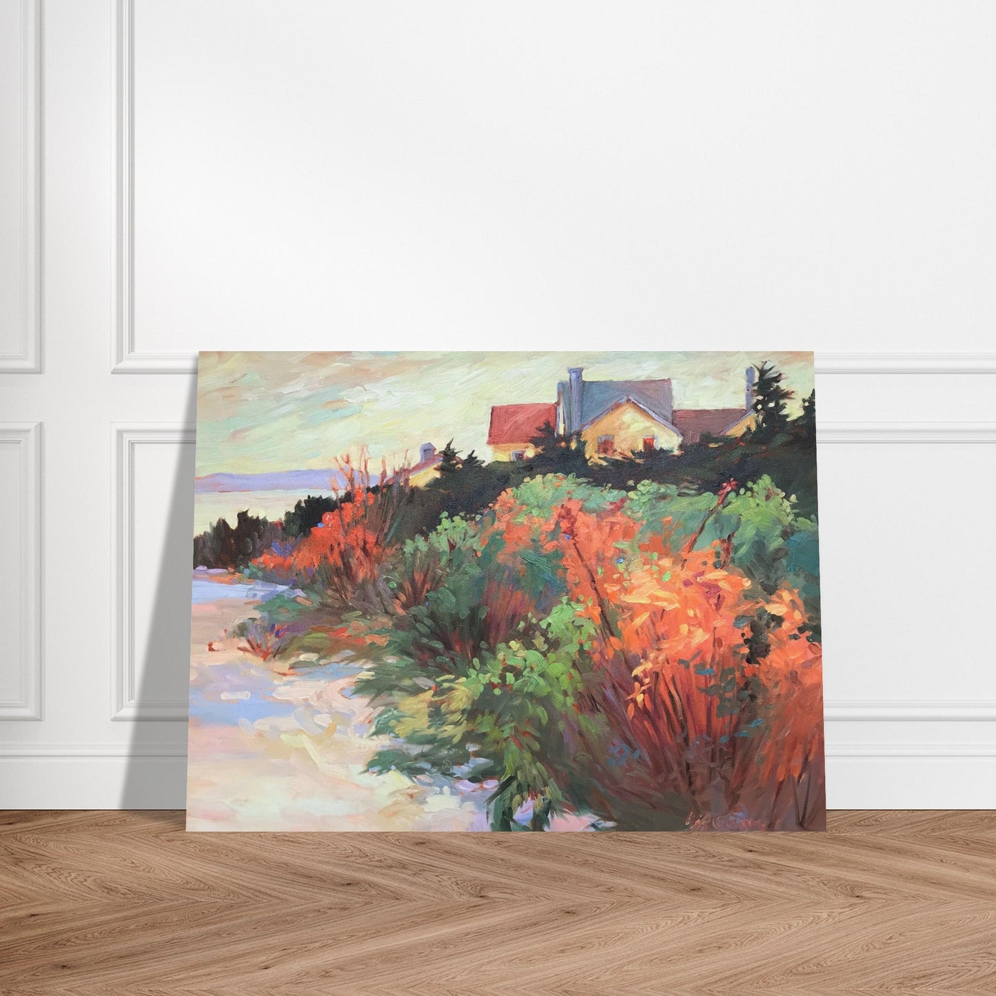'Crest View' Still Life  I 12x16 Museum-Quality Matte Paper Poster | Original Artwork by American Artist Barbara Cleary