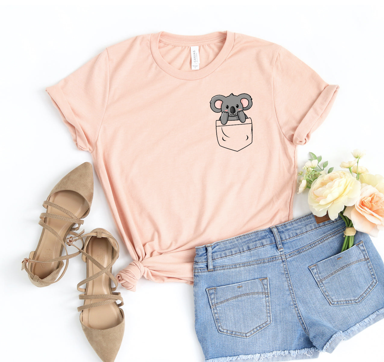 Pocket Koala T-shirt