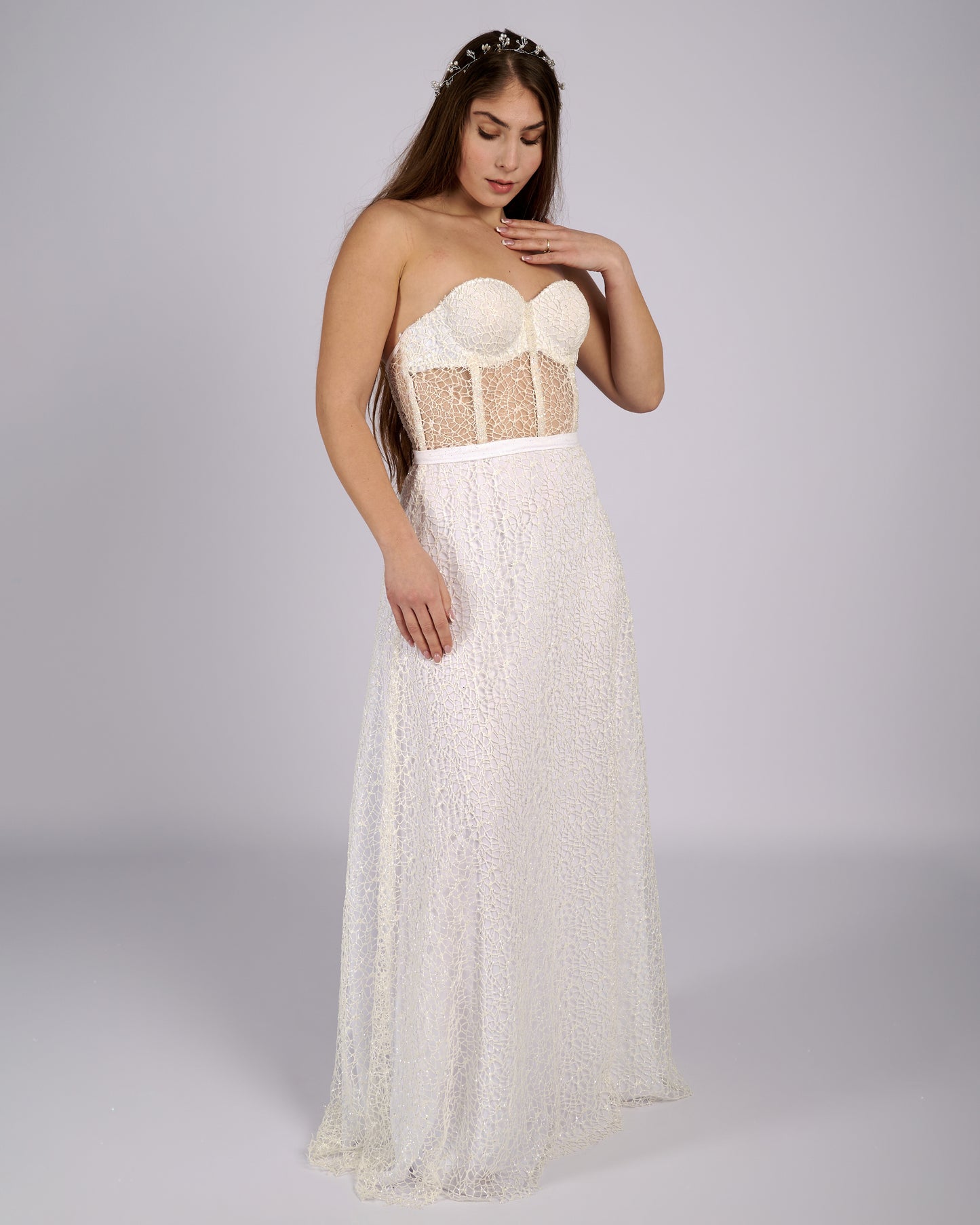 Margaret Sparkle Mesh Bridal Dress ''Wedding Dresses''
