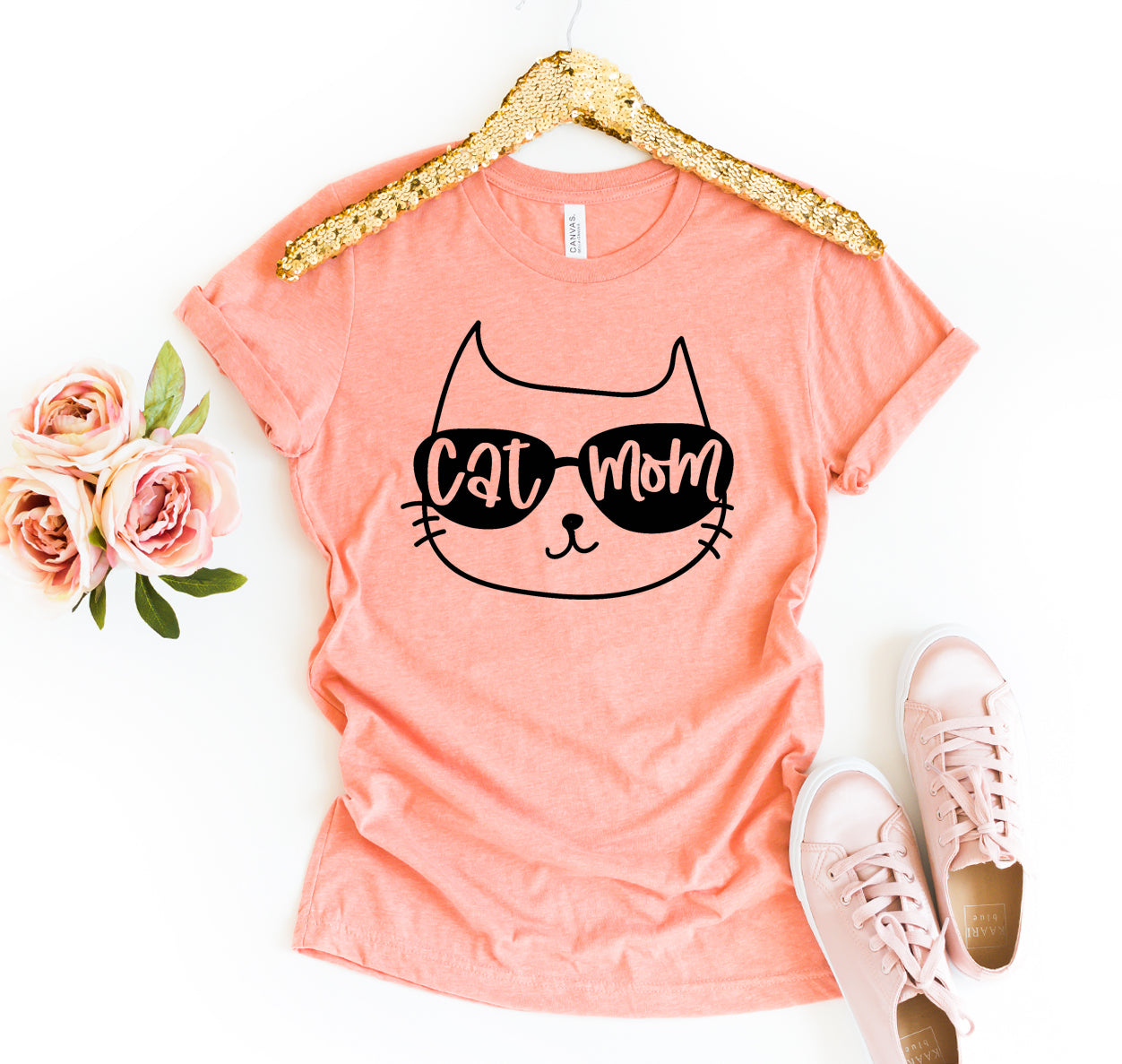 Cat Mom T-shirt