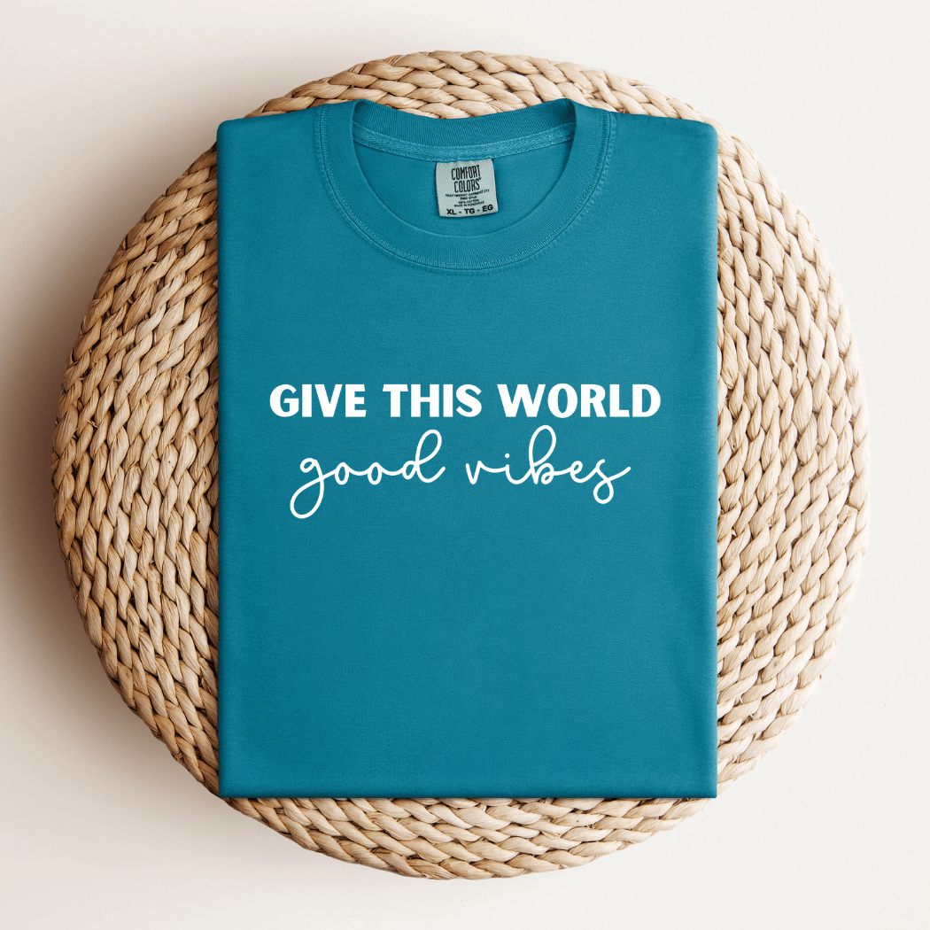 Good Vibes T-Shirt Blue