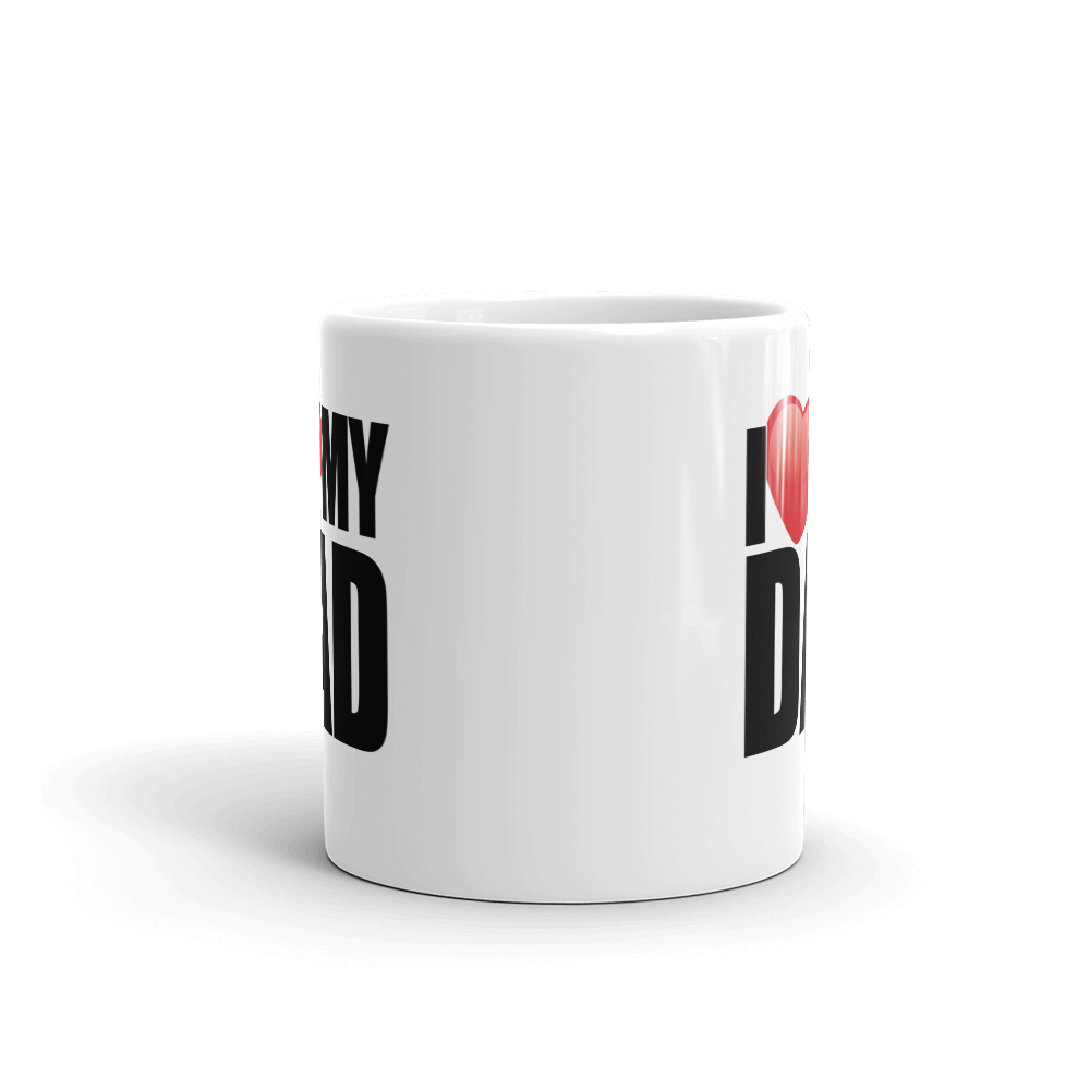 I Love My Dad Coffee Mug