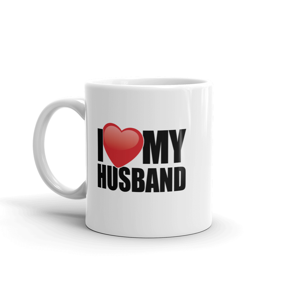 I Love My Husband Coffee Mug