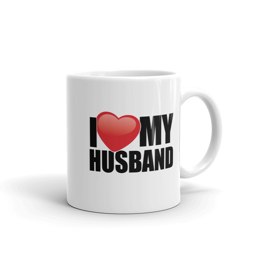 I Love My Husband Coffee Mug