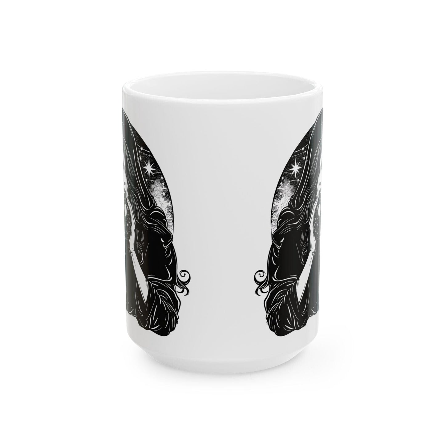 Mystic Fortune Teller Mug | Witchy Ceramic Coffee Cup (15oz)
