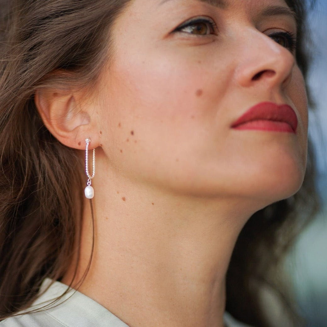 Earrings Hope - Gold Plated Inspirational Earrings