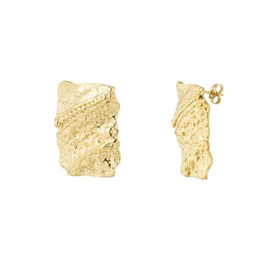 Earrings Liana - Gold Plated Elegant Earrings