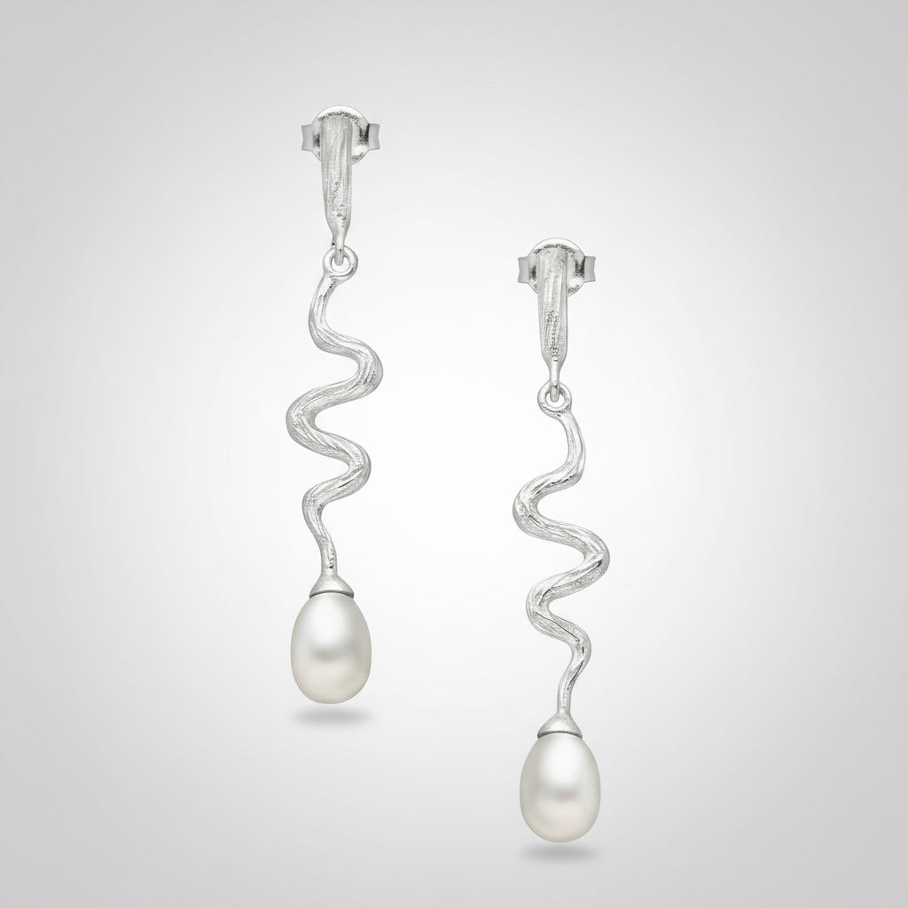 Earrings Wave - Wave Design Earrings