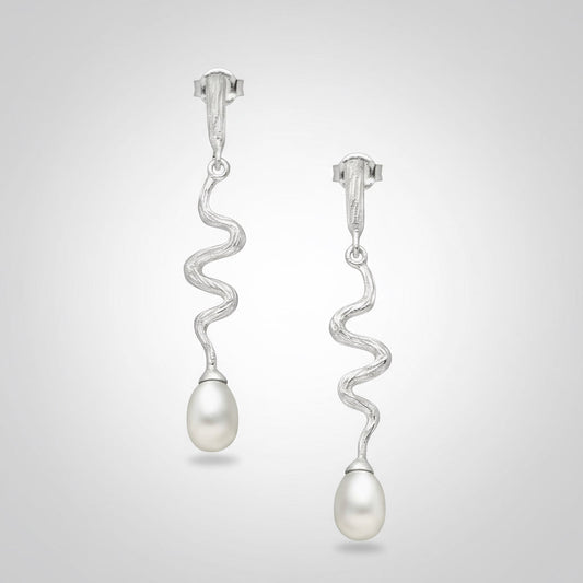 Earrings Wave - Wave Design Earrings