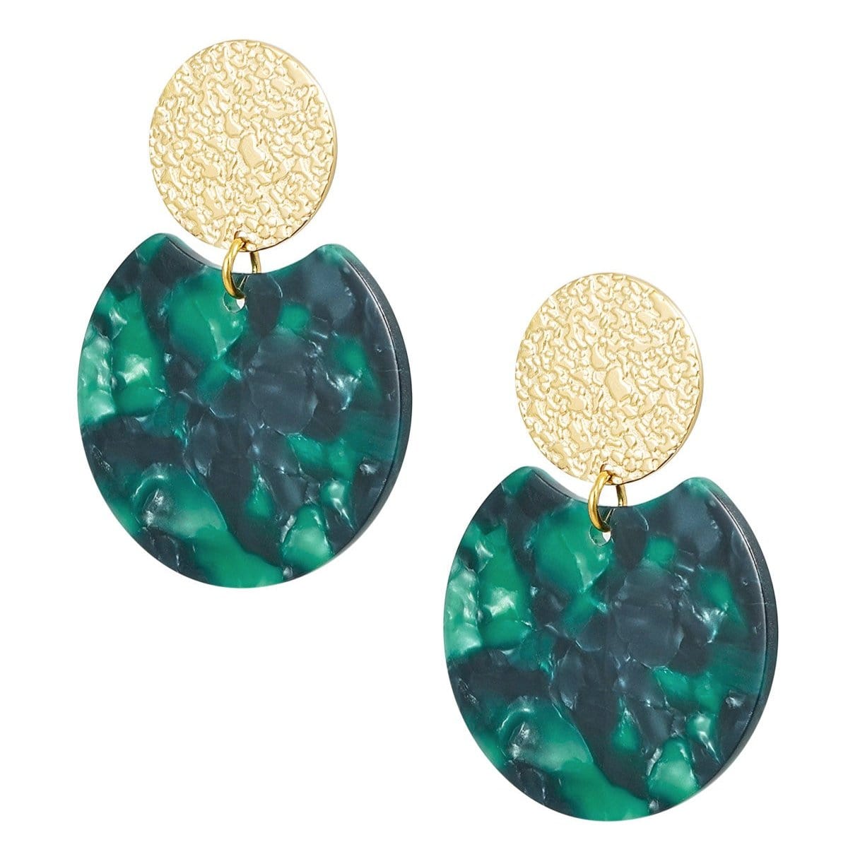 Earrings Polly - Gold Plated Modern Earrings