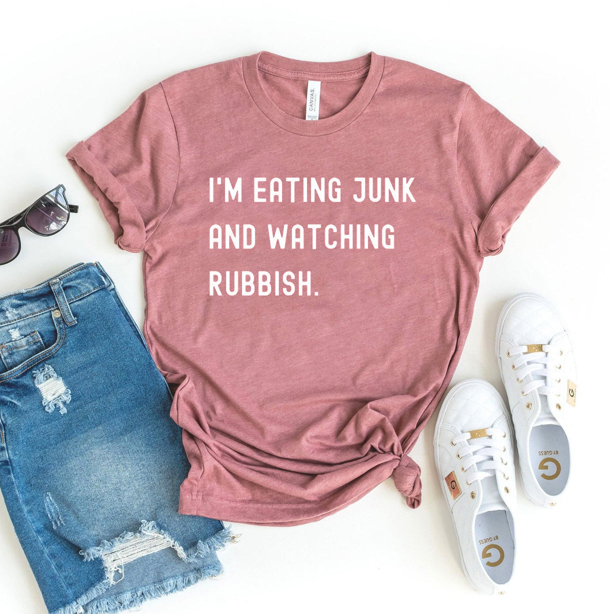 I'm Eating Junk T-shirt