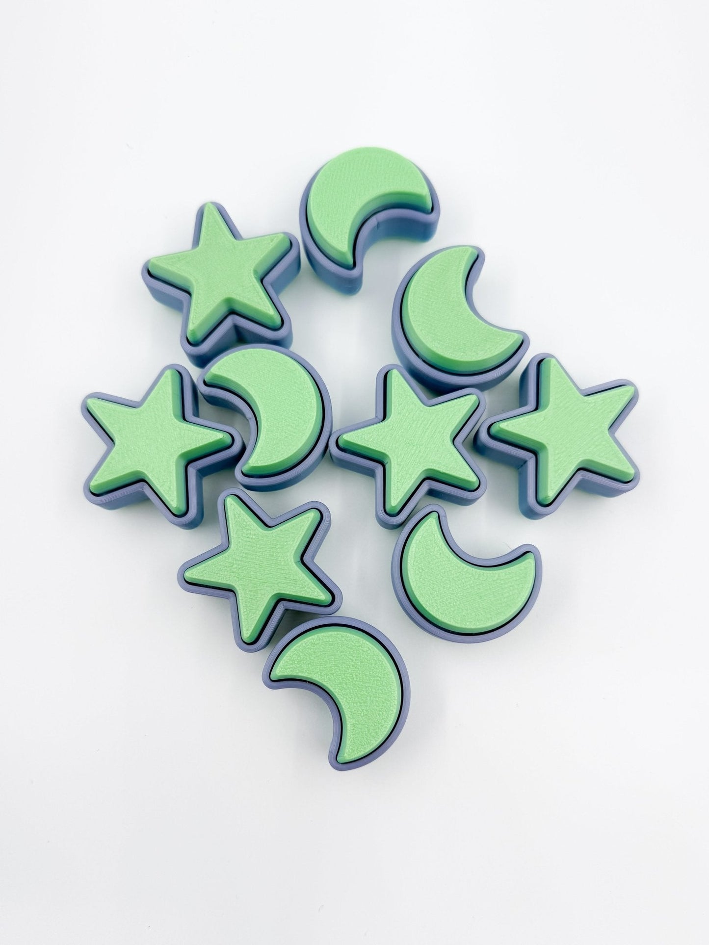Moon and Star Clicker 2 Pack