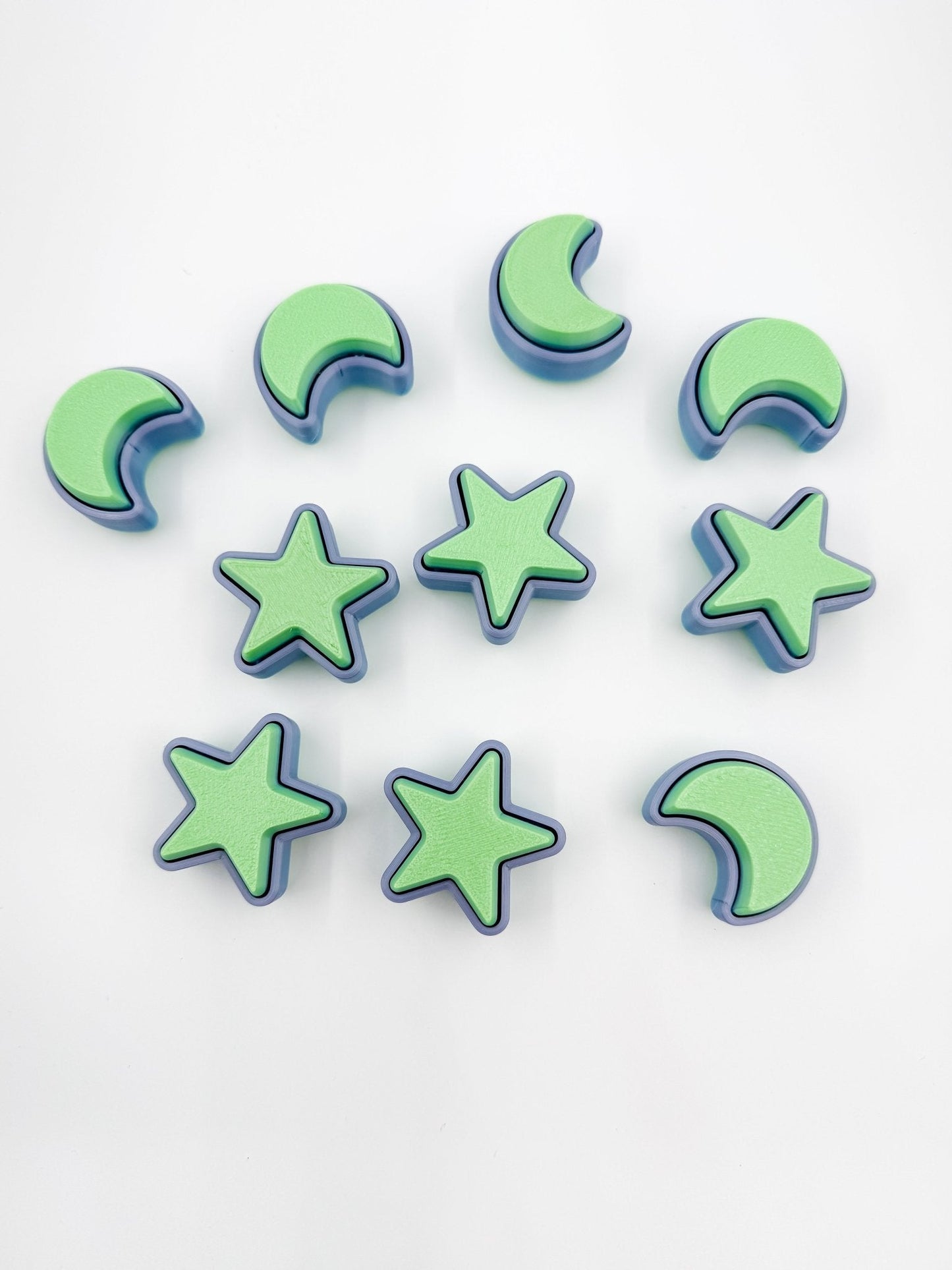Moon and Star Clicker 2 Pack