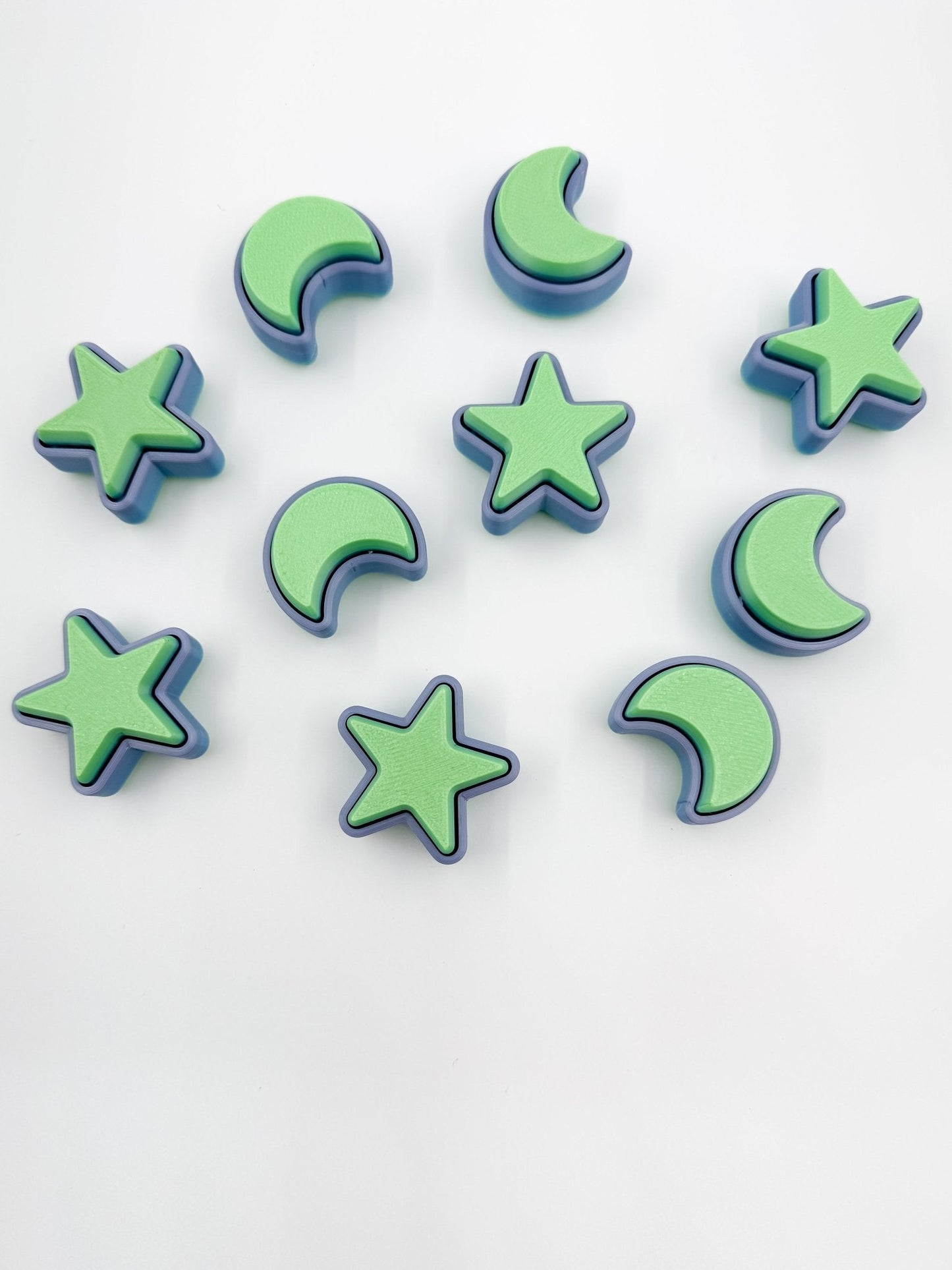 Moon and Star Clicker 2 Pack