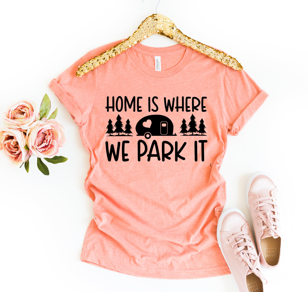 Home Is Where We Park It T-shirt