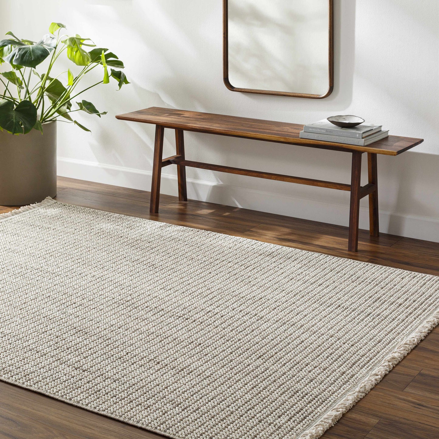 Gowan Cream Area Rug