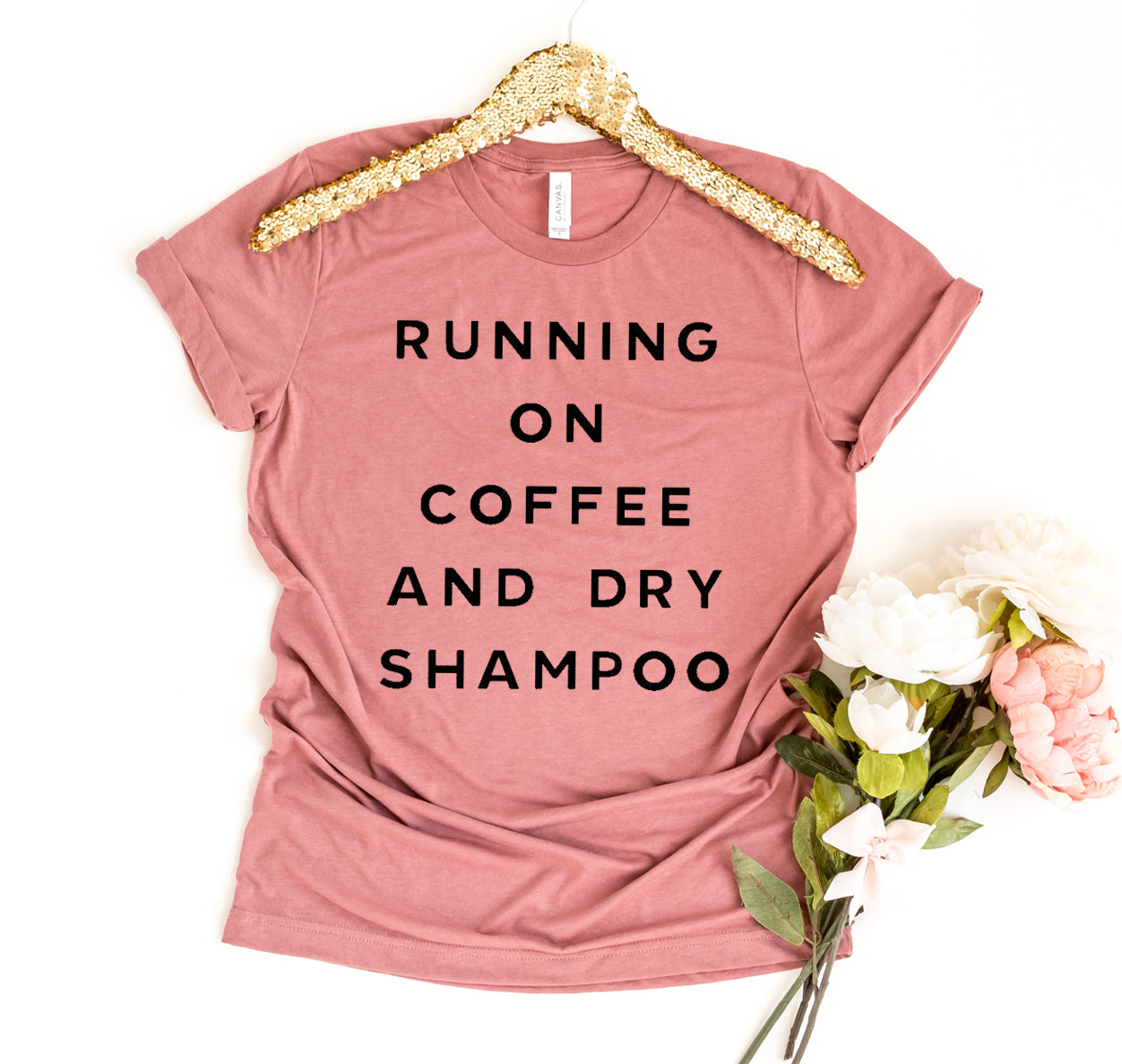 Running On Coffee T-shirt