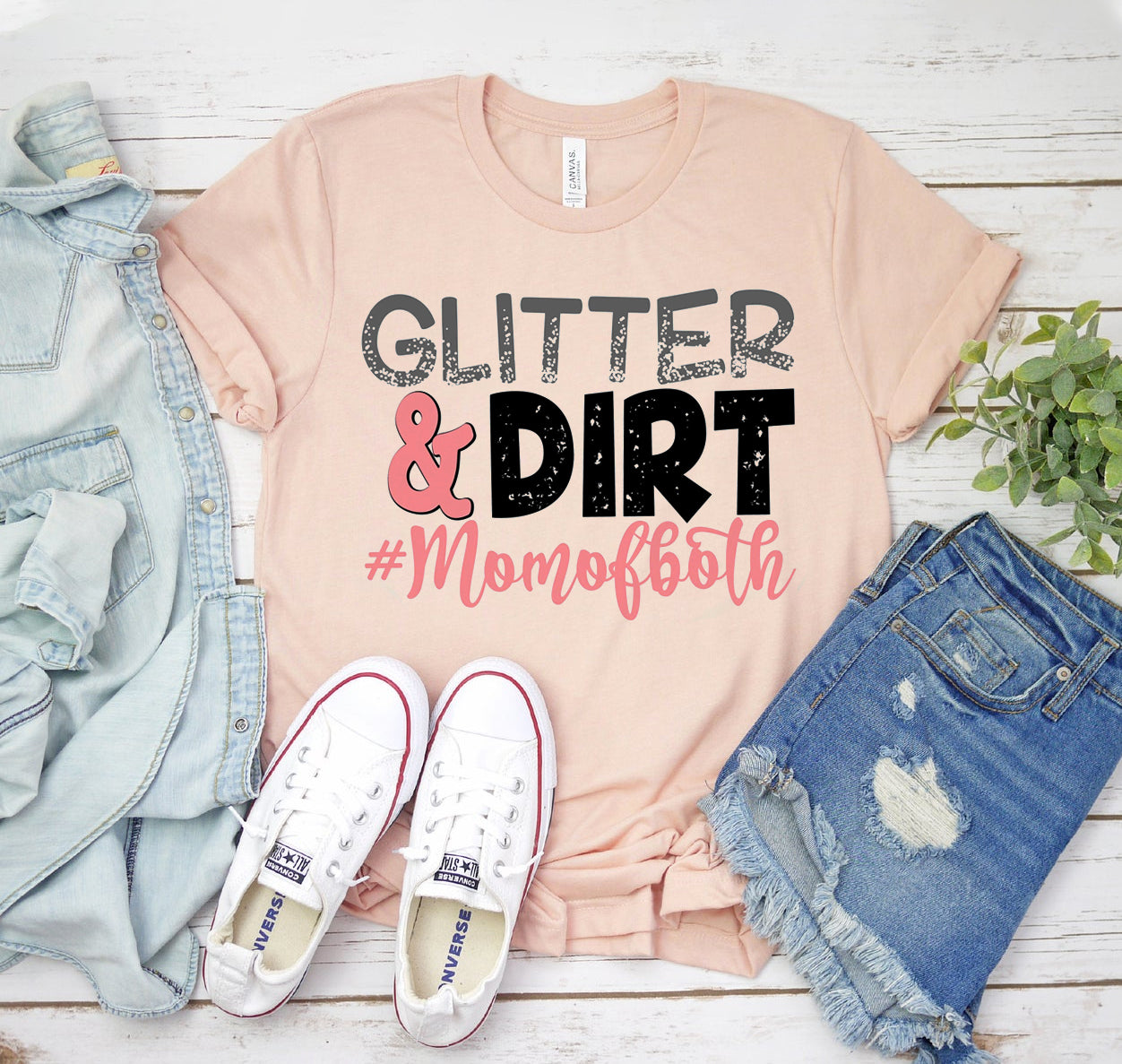 Glitter & Dirt T-shirt