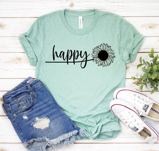 Happy Sunflower T-shirt