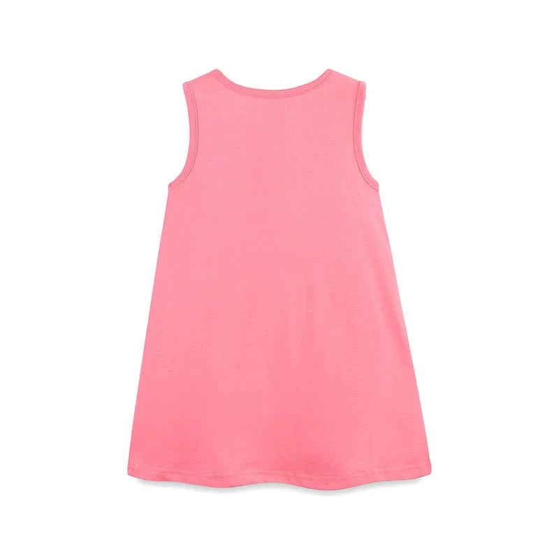 Summer Hot Selling Cute Cartoon Pattern Sleeveless Dress for Stylish Girls, MyKids-USA®, Baby & Toddler Dresses, MyKids-USA -  -  -  -  -  -  - .