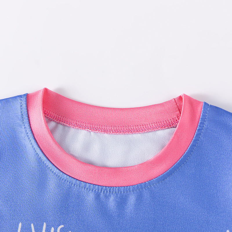 MyKids-USA Spring and Autumn Baby Kids Girls Marine Cartoon Pattern Long Sleeves Pajamas Set, MyKids-USA®, Baby & Toddler Sleepwear, MyKids-USA -  -  -  -  -  -  - .