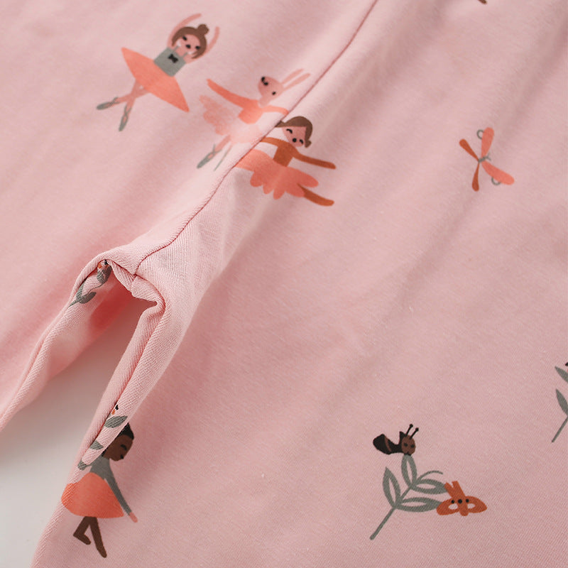 Autumn Arrival Baby Kids Girls Cartoon Ballerina Cute Pants, MyKids-USA®, Trousers, MyKids-USA -  -  -  -  -  -  - .