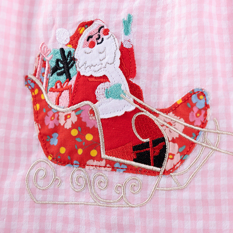Autumn Arrival Cartoon Animals Christmas Pattern Long Sleeves Crew Neck Dress for Stylish Girls, MyKids-USA®, Baby & Toddler Dresses, MyKids-USA -  -  -  -  -  -  - .