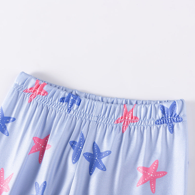 MyKids-USA Spring and Autumn Baby Kids Girls Marine Cartoon Pattern Long Sleeves Pajamas Set, MyKids-USA®, Baby & Toddler Sleepwear, MyKids-USA -  -  -  -  -  -  - .