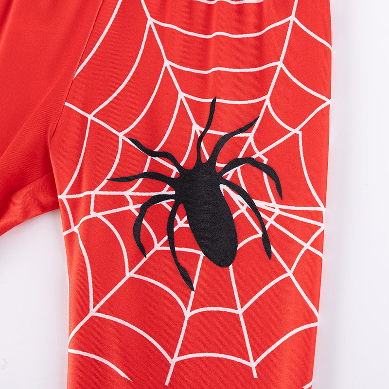 Spider & Web Kids Pajama Set – Long Sleeve Shirt and Pants, Fun Cartoon Design, MyKids-USA®, Baby & Toddler Sleepwear, MyKids-USA -  -  -  -  -  -  - .