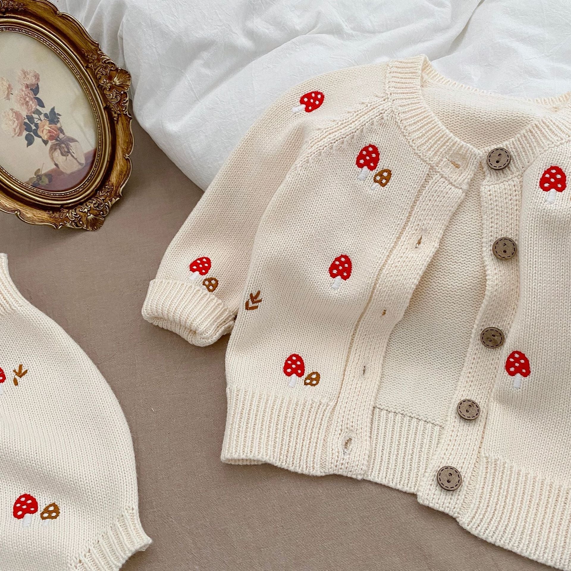 Baby Girl Embroidered Pattern Cardigan, MyKids-USA®, Baby & Toddler Outfits, MyKids-USA -  -  -  -  -  -  - .