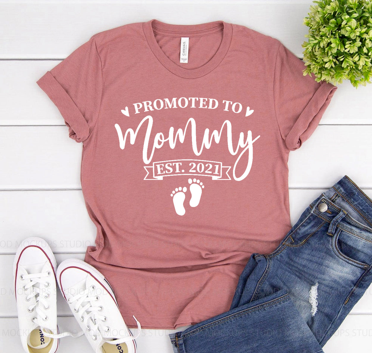 Promoted To Mommy T-shirt