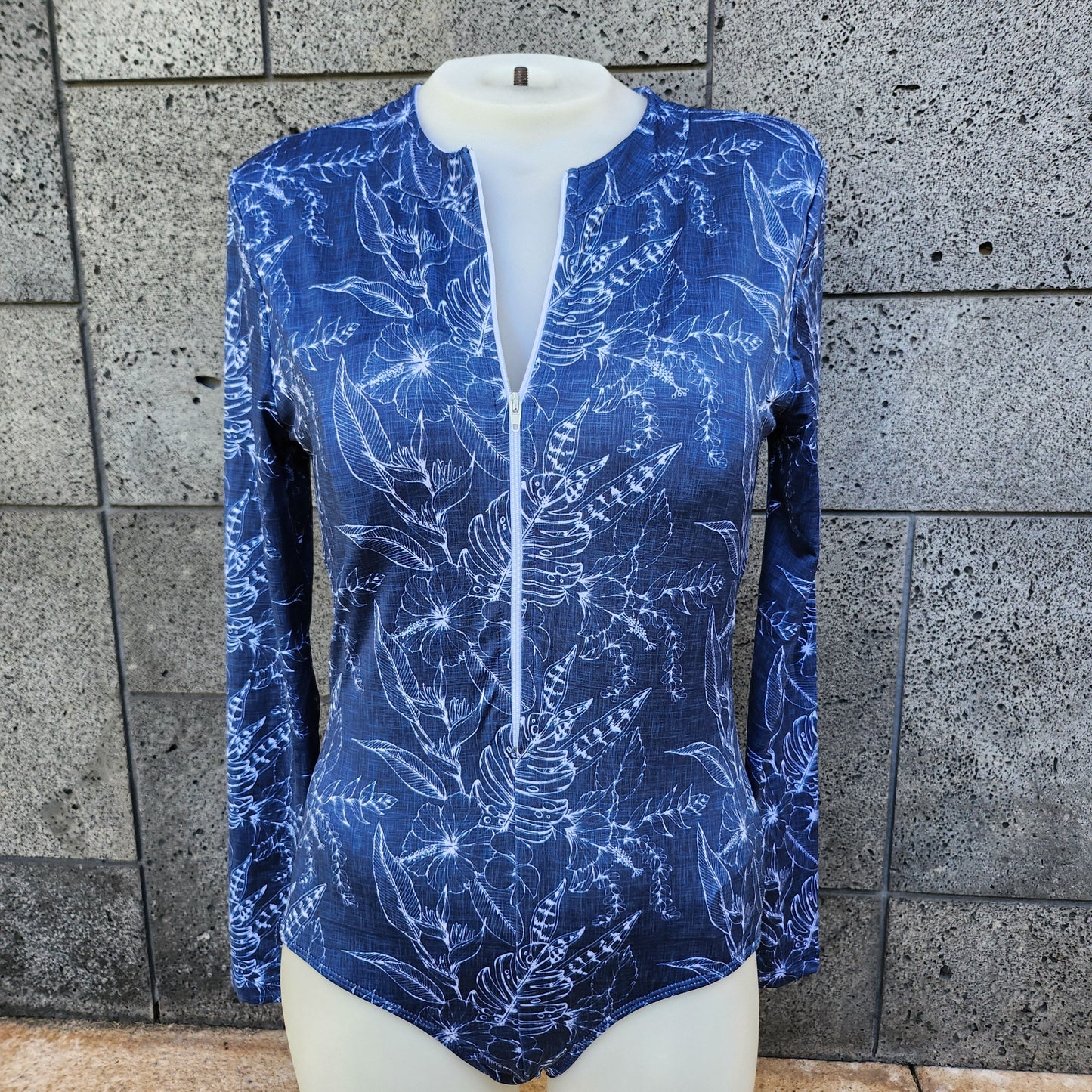 Loco Boutique Rainforest Long Sleeve One-Piece