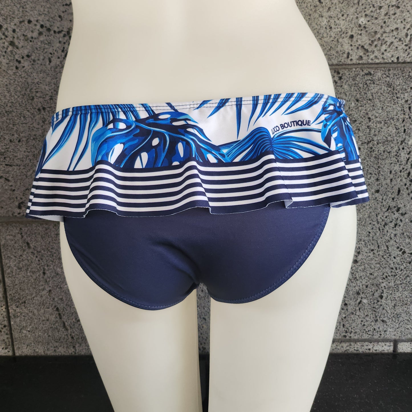 Loco Boutique Blue Girl Skirted Bottom