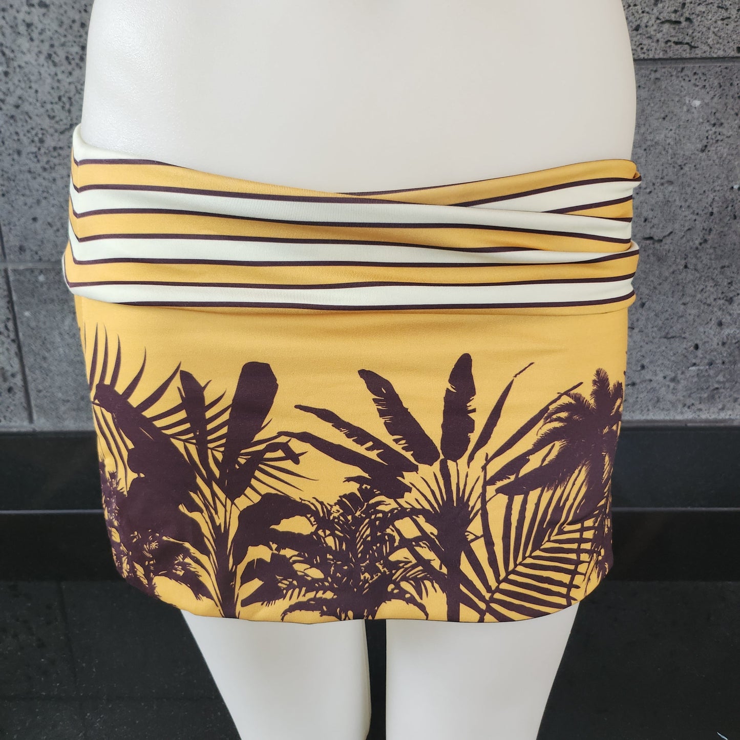 Shadow Stripe Reversible Skirt