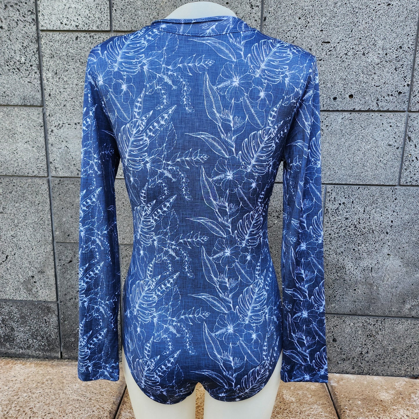 Loco Boutique Rainforest Long Sleeve One-Piece