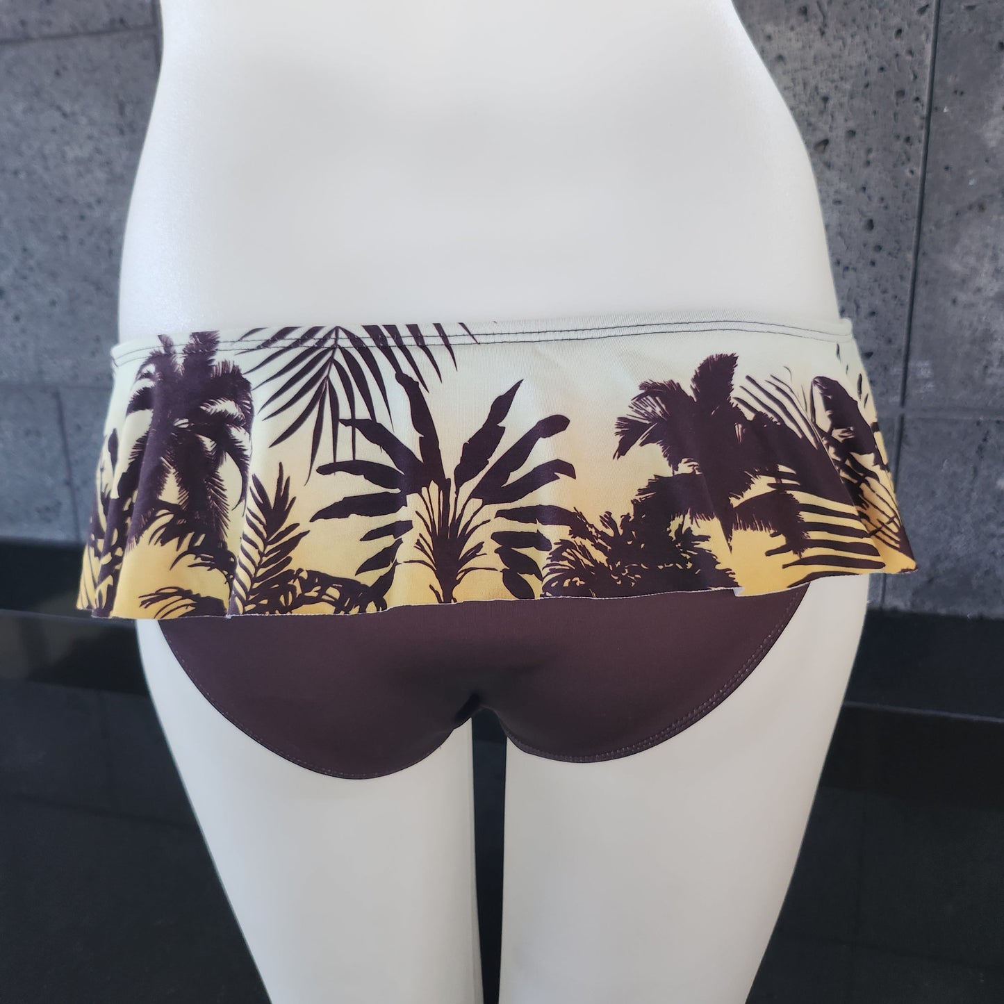 Loco Boutique Shadow Stripe Skirted Bottom