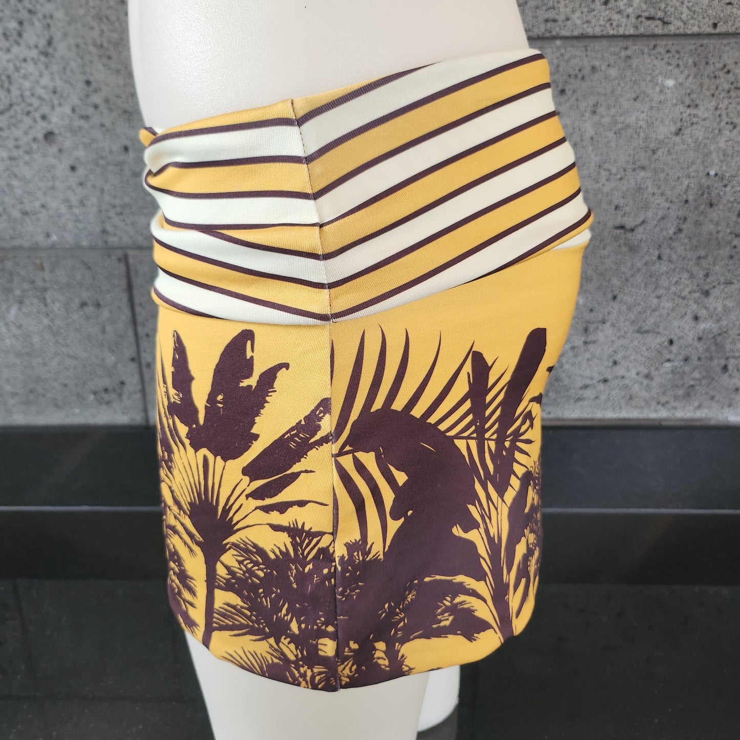 Shadow Stripe Reversible Skirt
