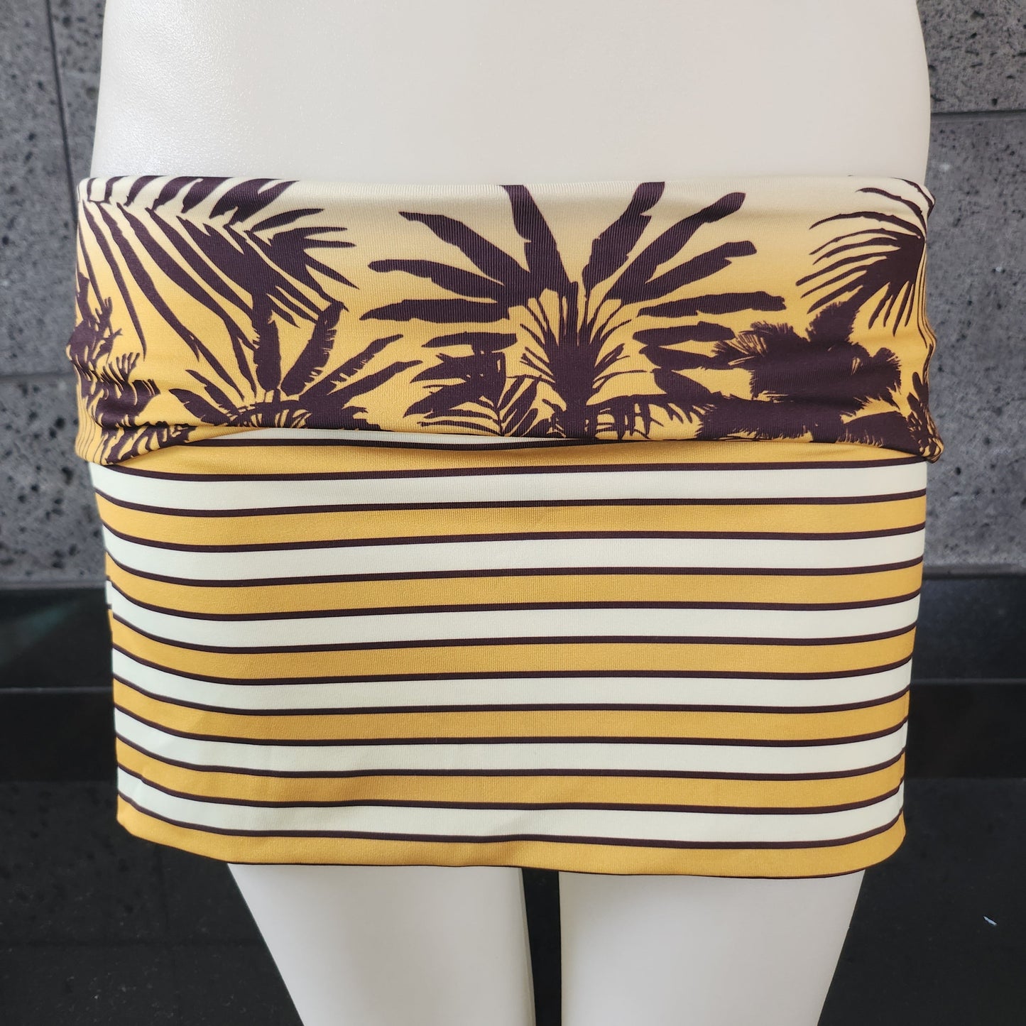 Shadow Stripe Reversible Skirt