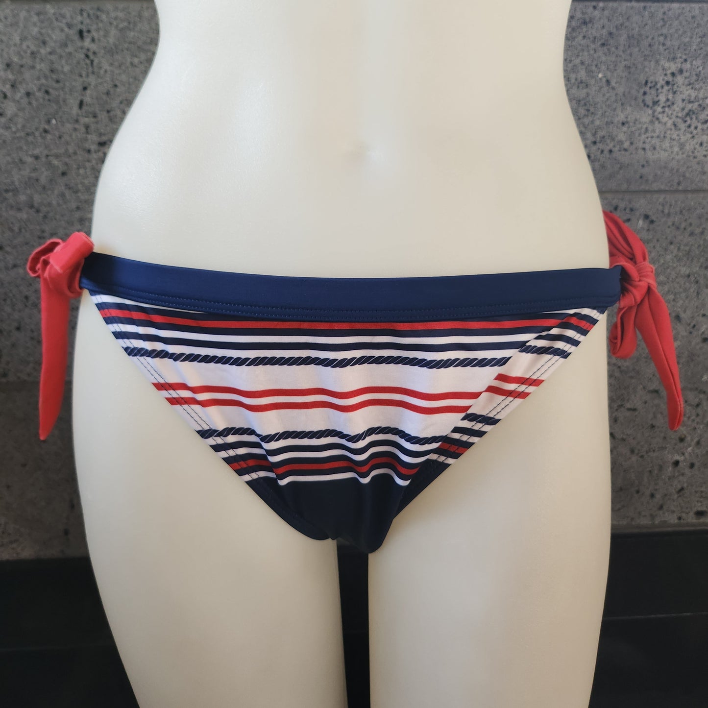 Loco Boutique Woman's Yacht Removable Ribbons Bikini Bottom