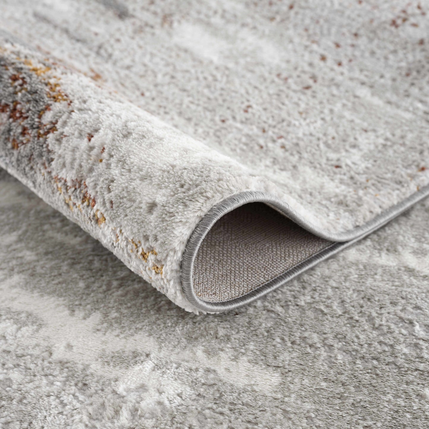 Live Marble Gray Area Rug