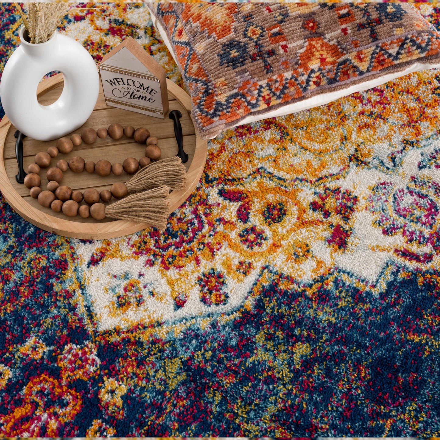 Istanbul Navy Area Carpet - Clearance