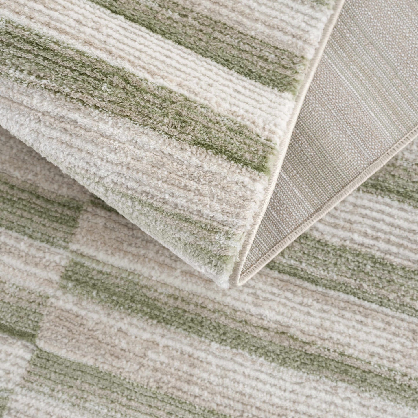 Liverpool Broken Striped Area Rug