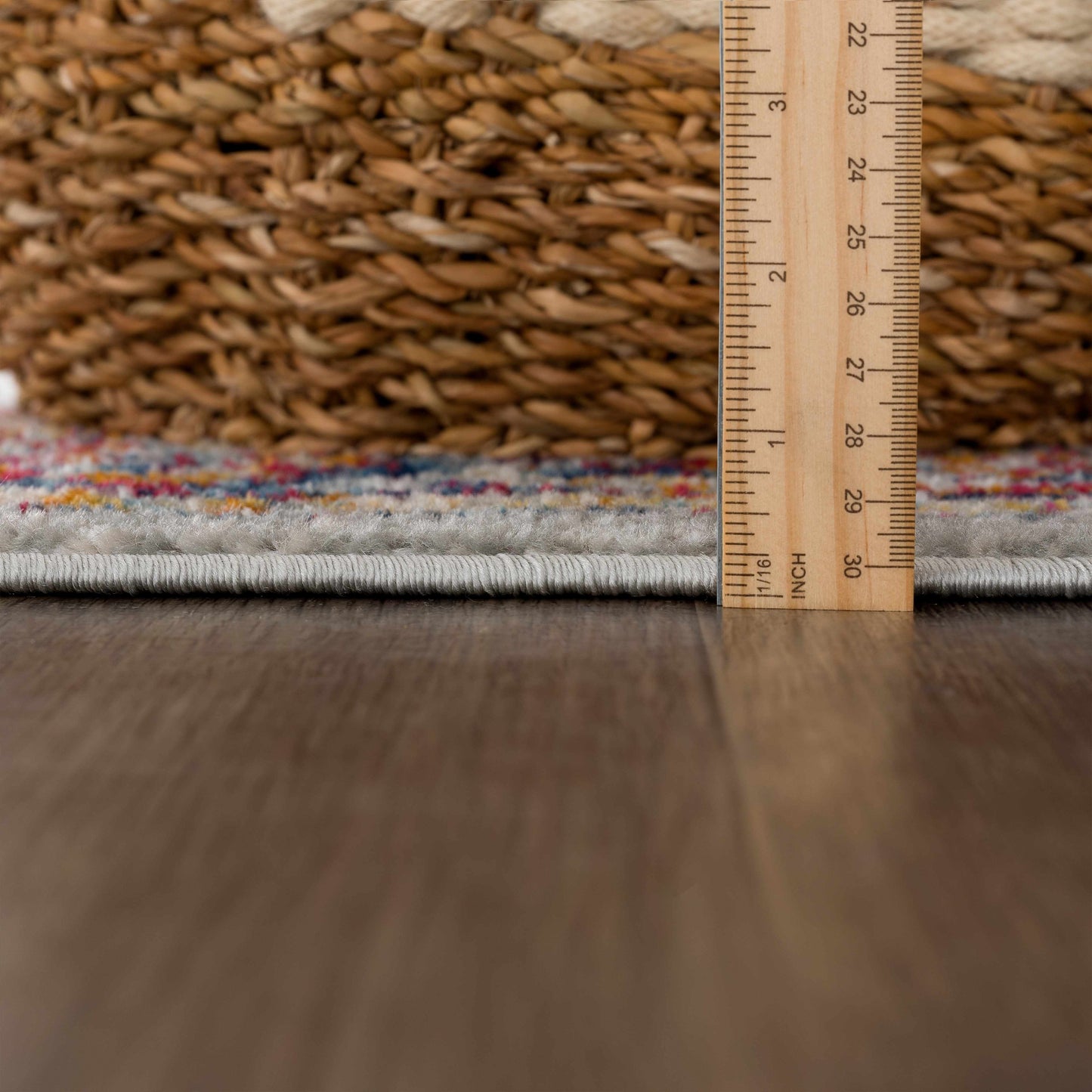 Istanbul Medallion Orange Area Carpet - Clearance