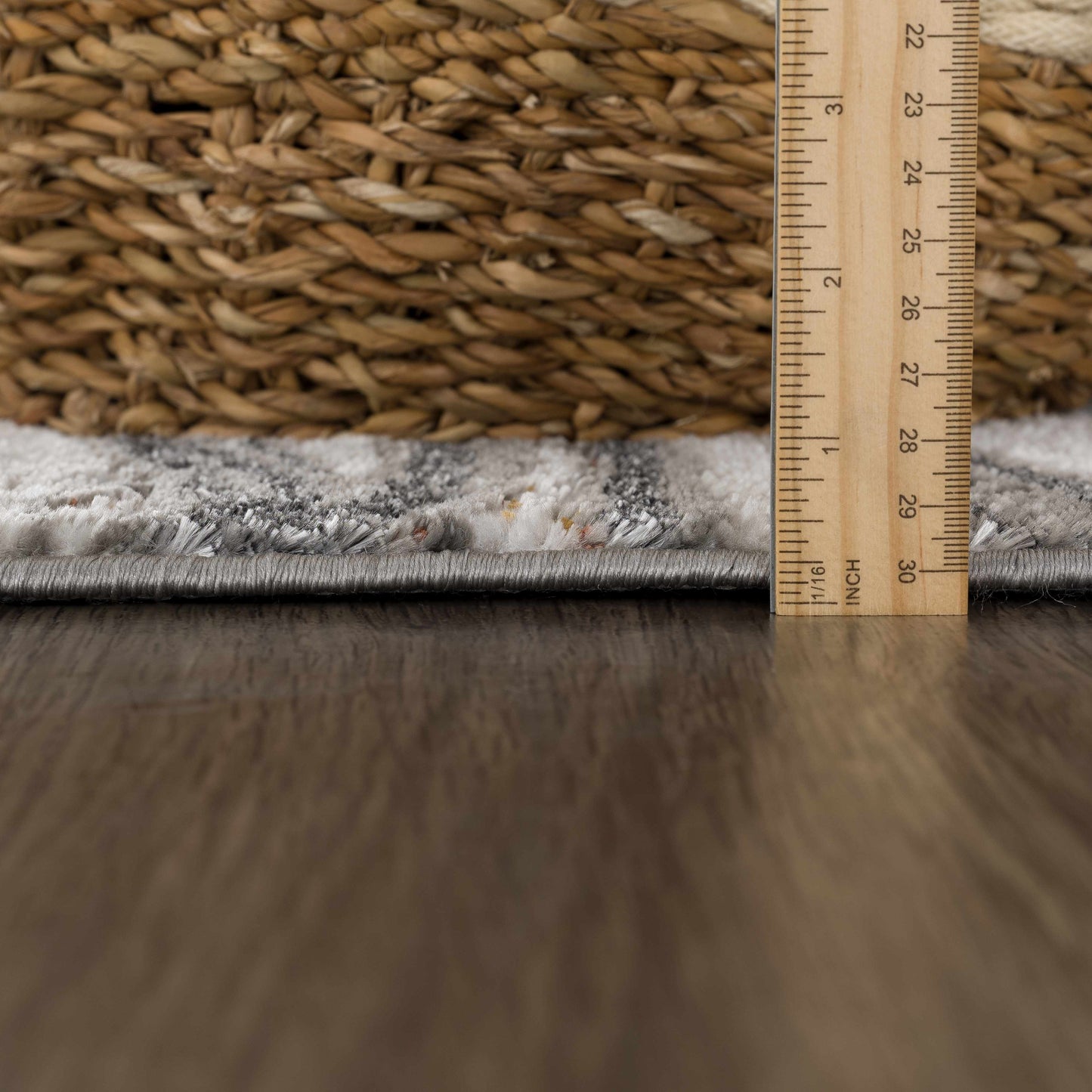 Live Marble Dark Gray Area Rug