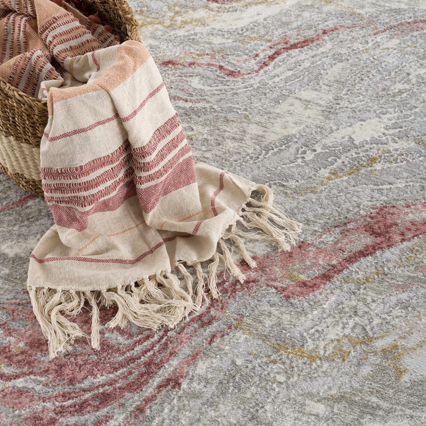Lively Marble Area Rug