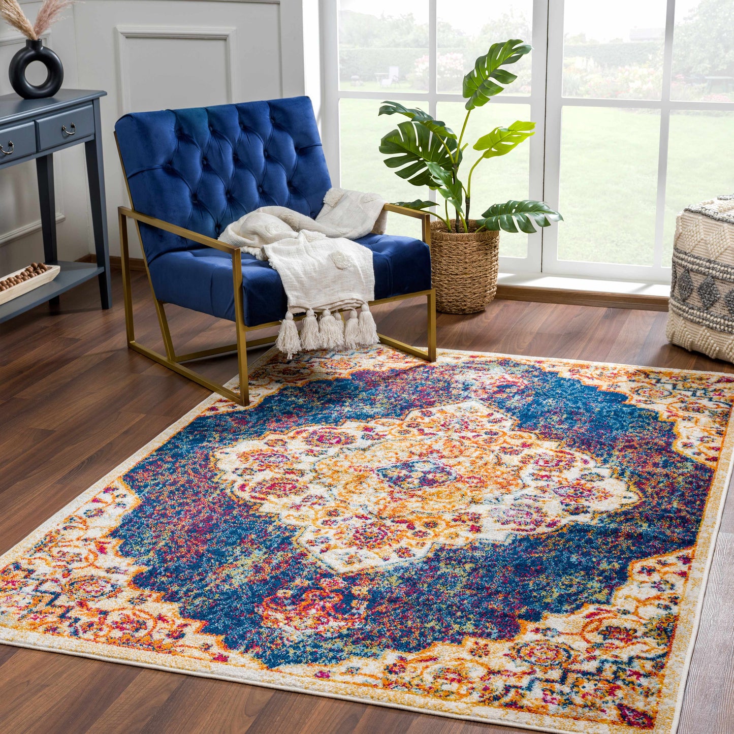 Istanbul Navy Area Carpet - Clearance