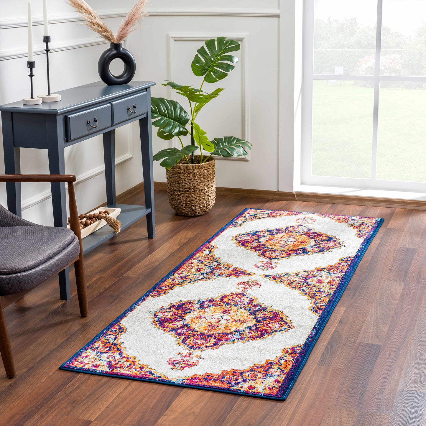 Istanbul Orange Area Carpet - Clearance